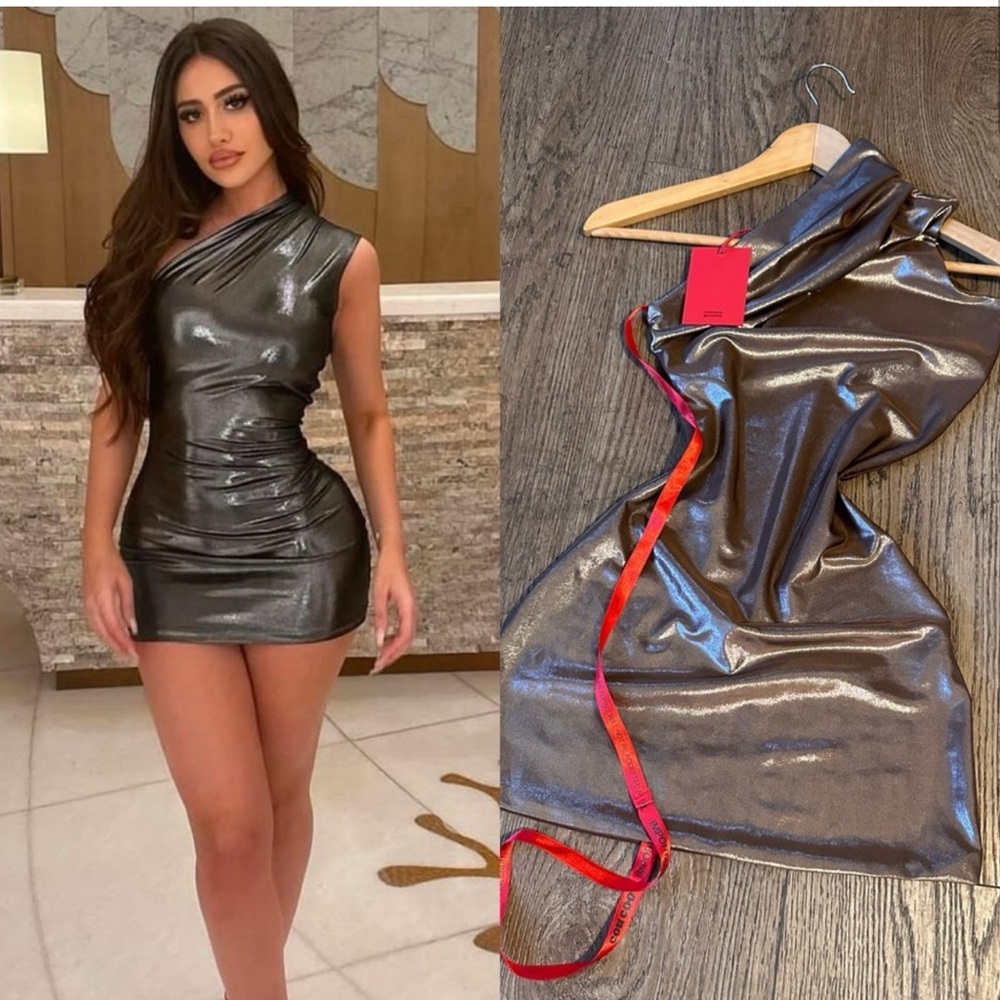 COUCOO GAGNON DRESS - GLACIER GREY SMALL